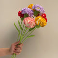 Ownkoti Creative Handmade Knitted Crochet Carnation - image 0