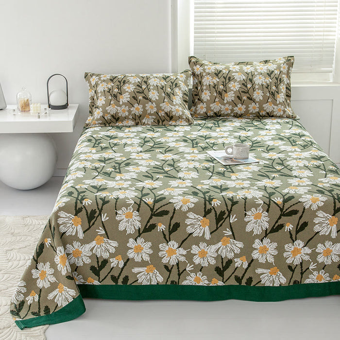 Ownkoti Daisy Print Cotton Soft Reversible Quilt - image 1