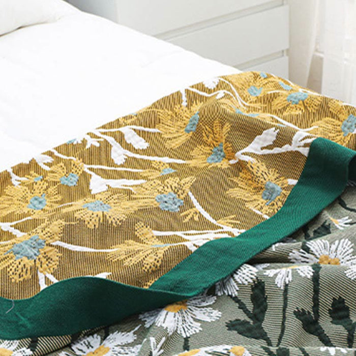 Ownkoti Daisy Print Cotton Soft Reversible Quilt - image 6