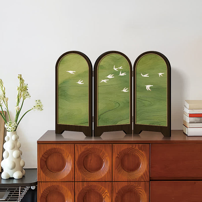 Ownkoti Desktop Rural Style Foldable Screen Ornament - image 2