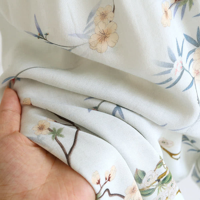 Ownkoti Double Layer Gauze Rural Comfy Nightwear