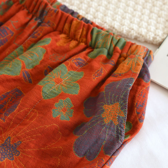 Ownkoti Double Layered Gauze Summer Pajama Shorts - image 2