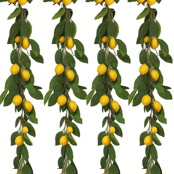 Ownkoti Farmhouse Artificial Lush Greenery Lemon Garland - image 4