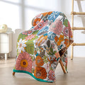 Ownkoti Floral Cotton Gauze Quick-drying Bath Towel