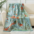 Ownkoti Floral Four Layers Gauze Bath Towel