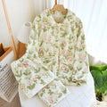 Ownkoti Floral Thick Soft Flannel Pajama Set