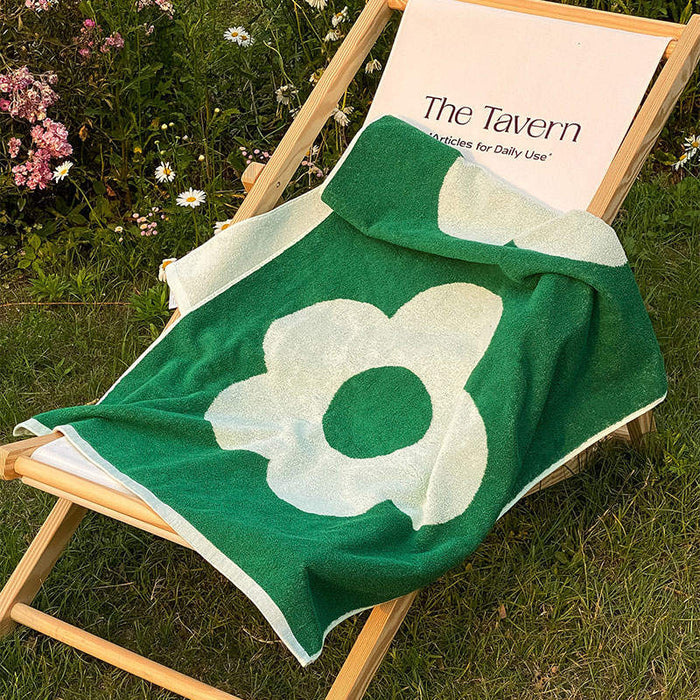 Ownkoti Flower Breathable Cotton Soft Towel