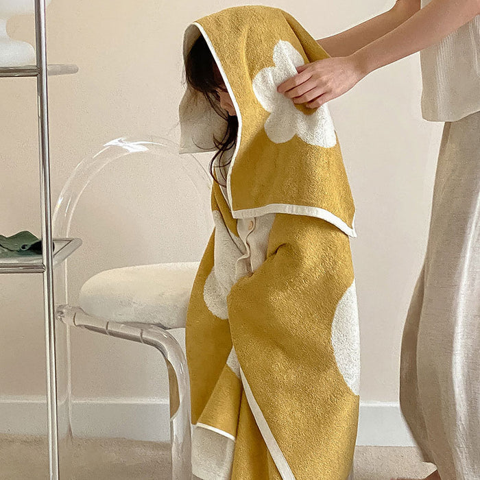 Ownkoti Flower Breathable Cotton Soft Towel
