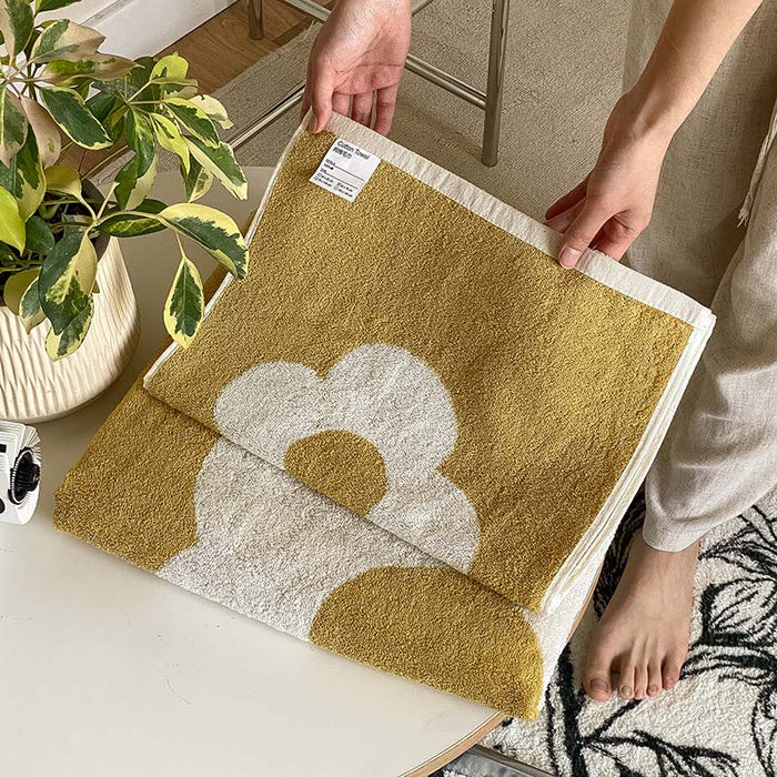 Ownkoti Flower Breathable Cotton Soft Towel