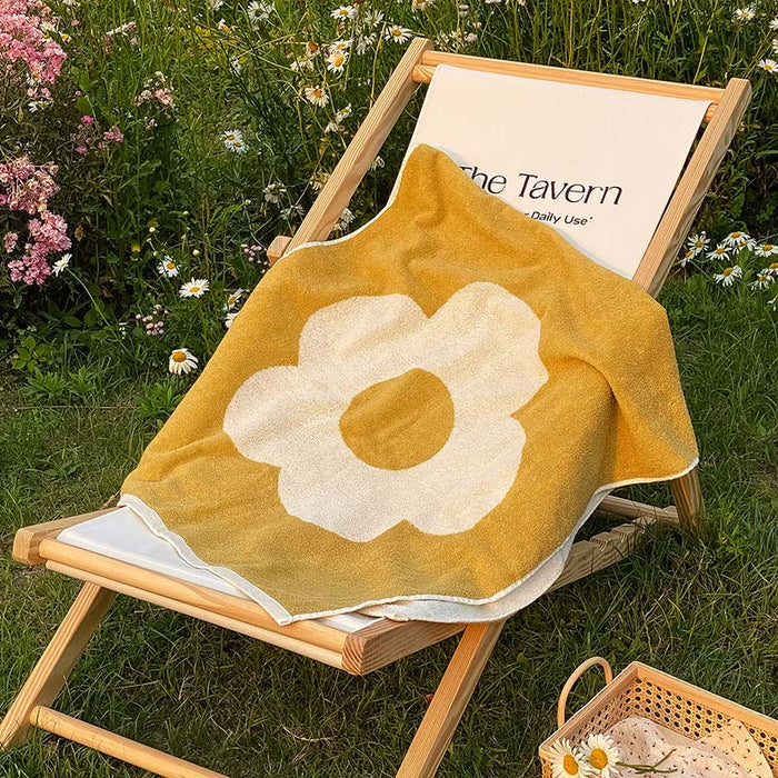 Ownkoti Flower Breathable Cotton Soft Towel