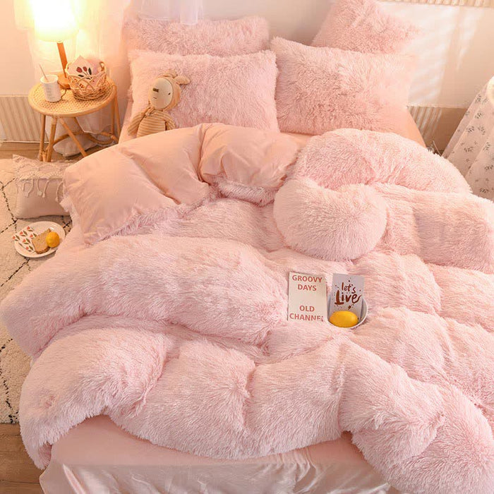 Ownkoti Fluffly Bedding Set Duvet Cover & Pillowcase