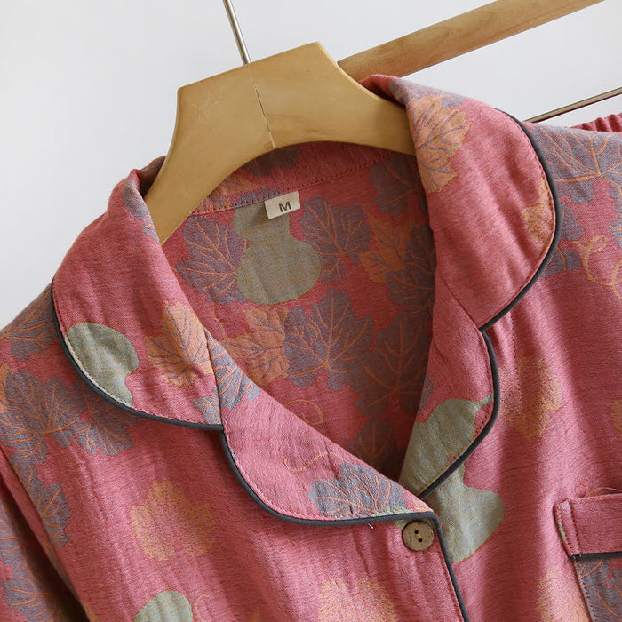 Ownkoti Gourd Cotton Long Sleeves Pajama Set - image 2