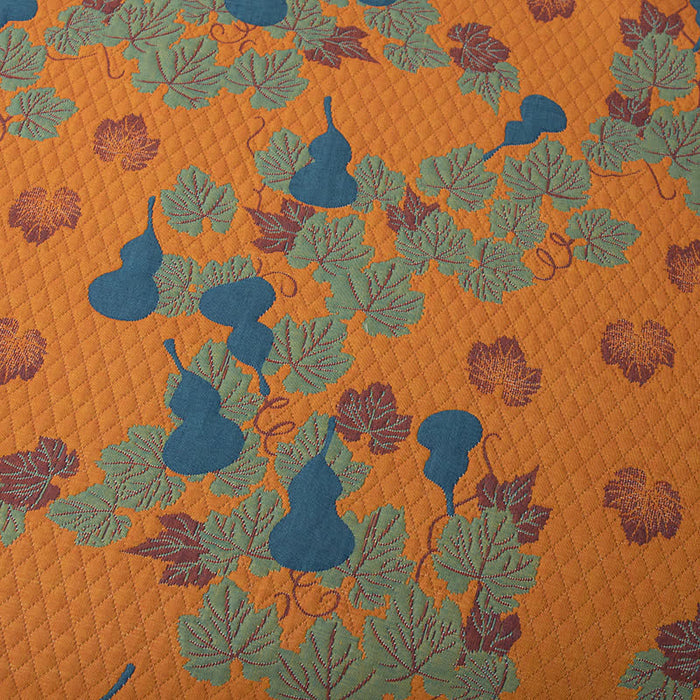 Ownkoti Gourd Pattern Cotton Yarn-dyed Quilt