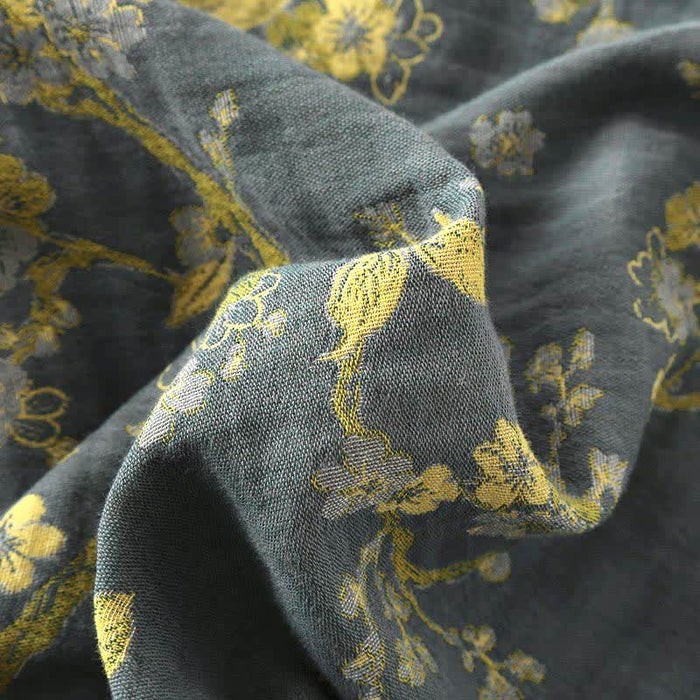 Ownkoti Jacquard Vintage Pure Cotton Loungewear Set