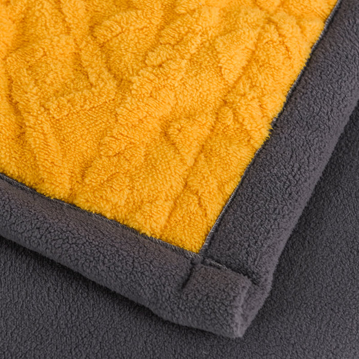 Ownkoti Luxurious Thick Warm Fleece Throw Blanket