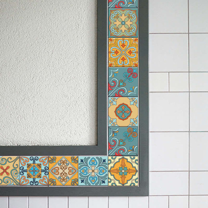 Ownkoti Mixed Pattern Self-Adhesive Wall Sticker (10PCS)