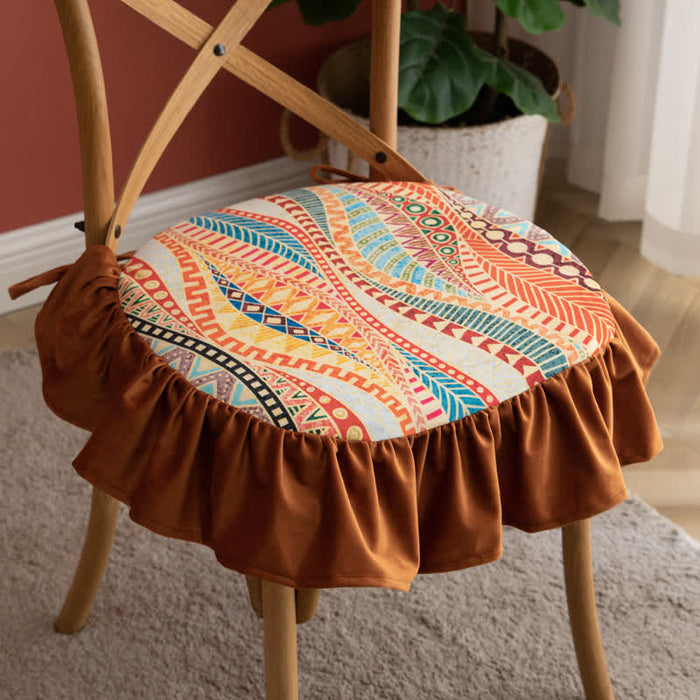 Pattern #6 / 17" x 17" (with ruffle)
