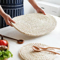 Oval Woven Placemats Table Mats (2PCS)