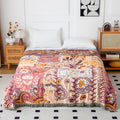 Ownkoti Paisley Floral Cotton Gauze Reversible Quilt - King - image 0