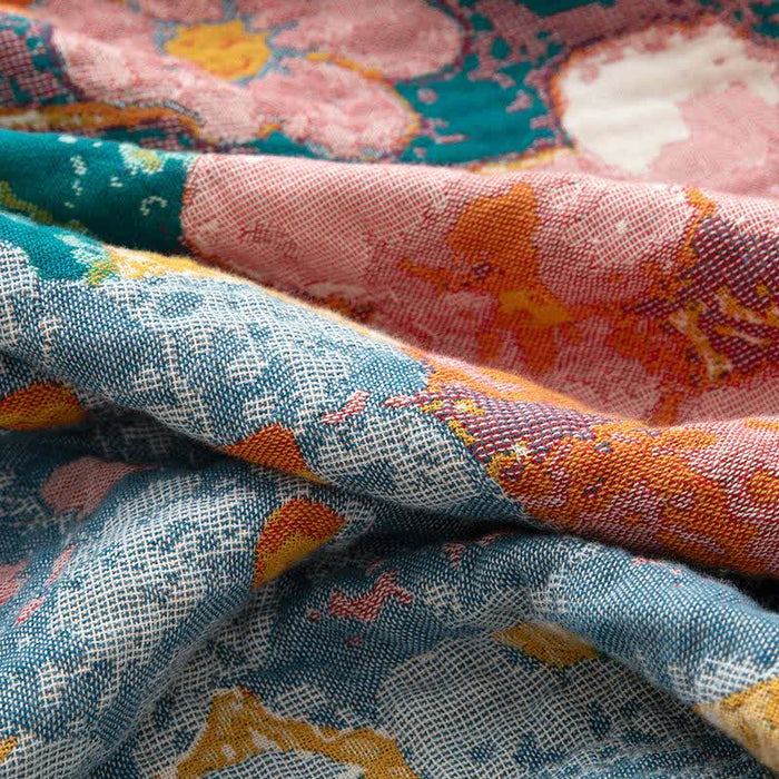 Peach Blossom Organic Cotton Gauze Quilt - image 5