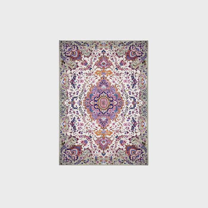 Ownkoti Persian Ethnic Style Anti-slip Decorative Area Rug