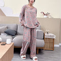 Ownkoti Plus-size Peony Cotton Pajama Set - image 0