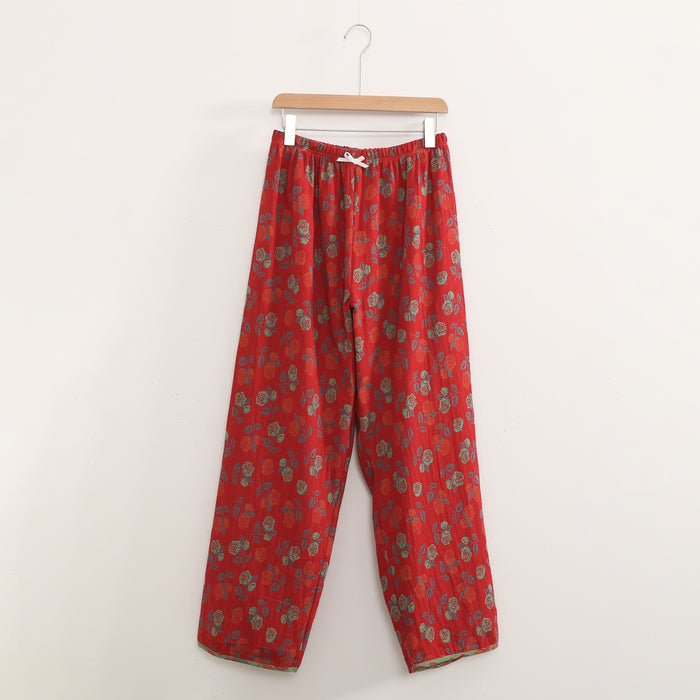 Ownkoti Plus Size  Rose Cotton Soft Pajama Set - image 6
