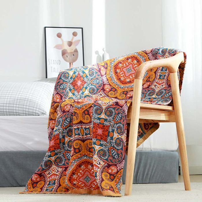 Printed Reversible Beach Towel Bath Towel