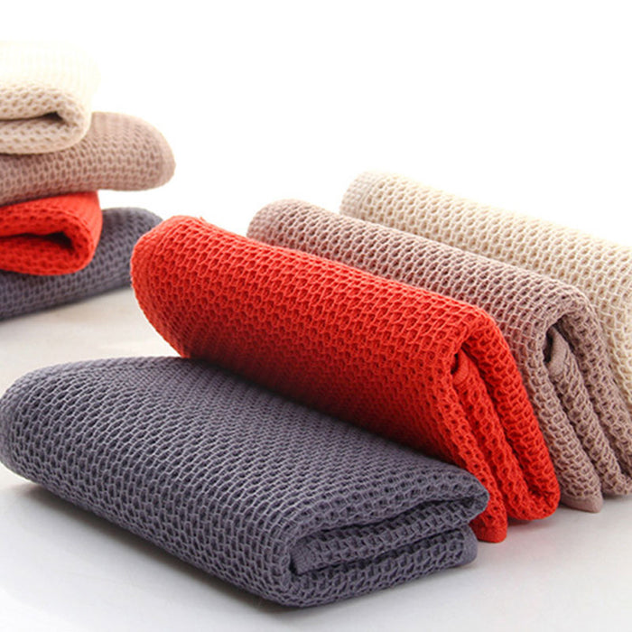 Pure Cotton Drying Dish Towel (4PCS)