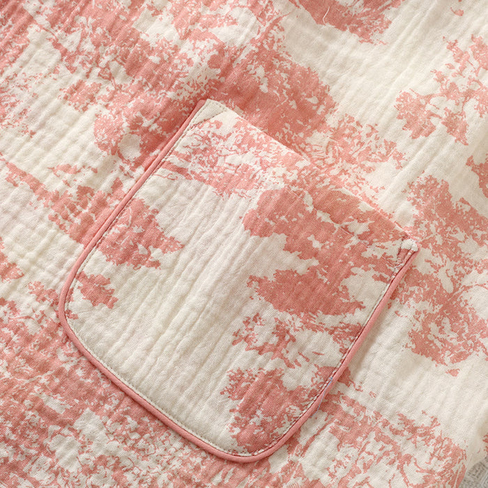 Ownkoti Refresh Cotton Gauze Kimono Pajama Set