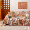 Retro Art Pattern Sofa Protector - 71" x 134" - image 1