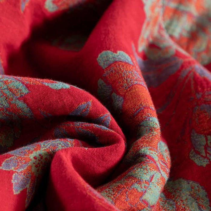 Ownkoti Retro Floral Double-layer Cotton Summer Quilt