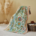 Ownkoti Retro Floral Pure Cotton Gauze Absorbent Bath Towel