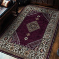 Ownkoti Retro Persian Ethnic Style Soft Area Rug  - Purple - 60" x 96" - image 0