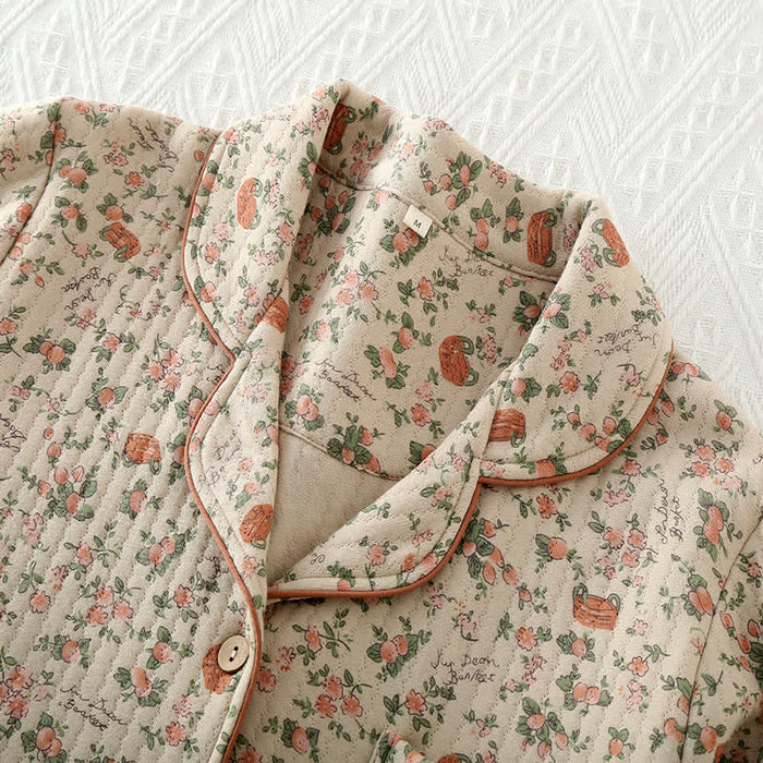 Ownkoti Rural Rose Air Cotton Loungewear Set
