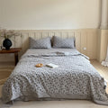 Ownkoti Rustic Floral Cotton Yarn-dyed Jacquard Summer Quilt