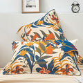 Soft Flower Printed Cotton Pillow Towel (2PCS)