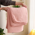 Ownkoti Solid Color Cotton Gauze Quilt