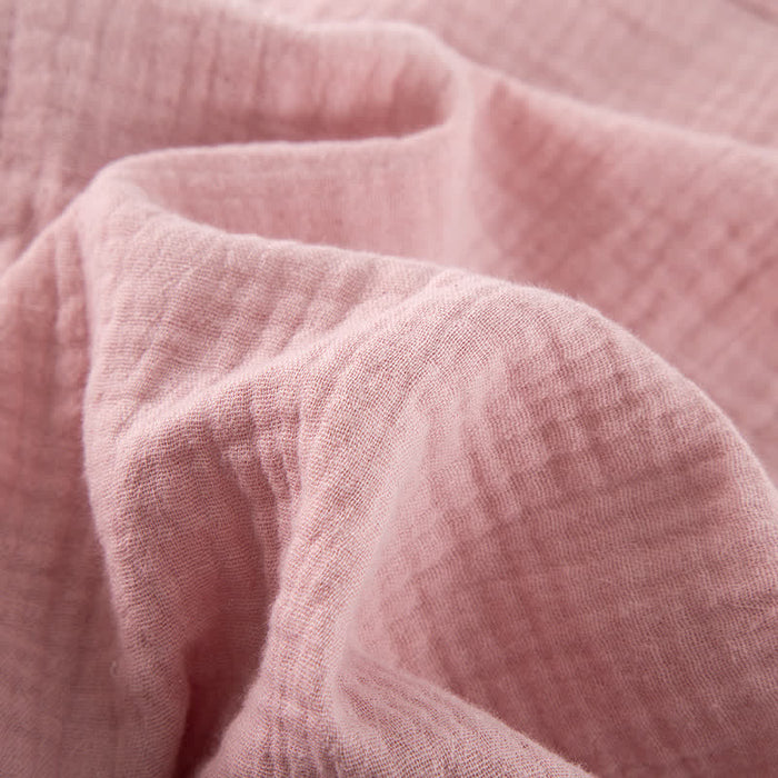 Ownkoti Solid Color Lapel Home Sleep Bathrobe
