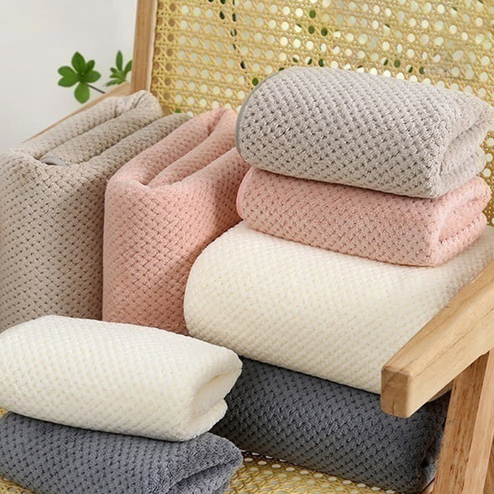 Ownkoti Solid Color Soft Breathable Bath Towel