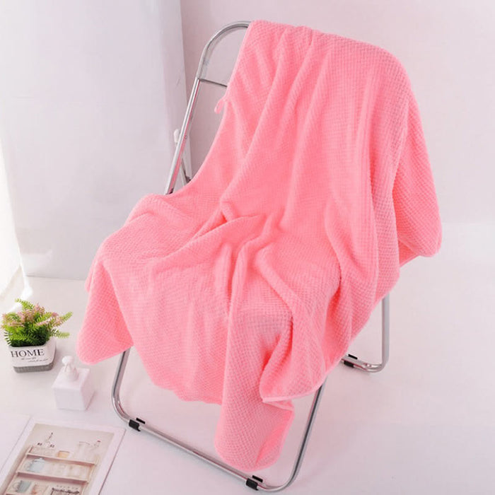 Ownkoti Solid Color Soft Breathable Bath Towel