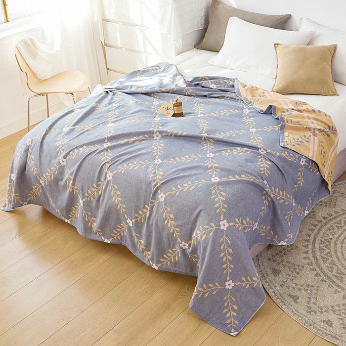 Ownkoti Thin Breathable Two Layers Reversible Quilt