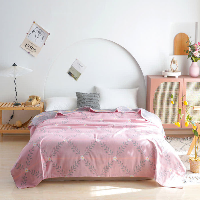 Ownkoti Thin Breathable Two Layers Reversible Quilt