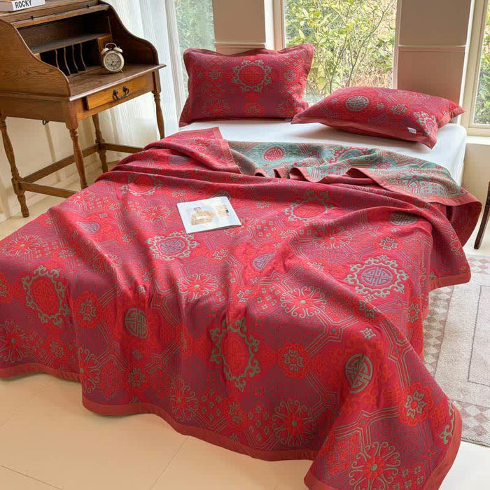 Three Layers Gauze Vintage Cotton Quilt - image 2