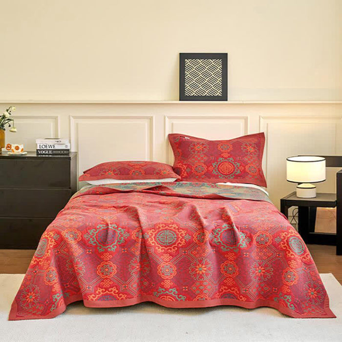 Three Layers Gauze Vintage Cotton Quilt - image 3