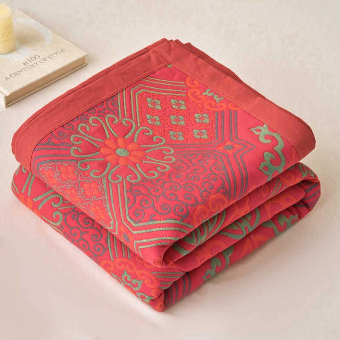 Three Layers Gauze Vintage Cotton Quilt - image 6