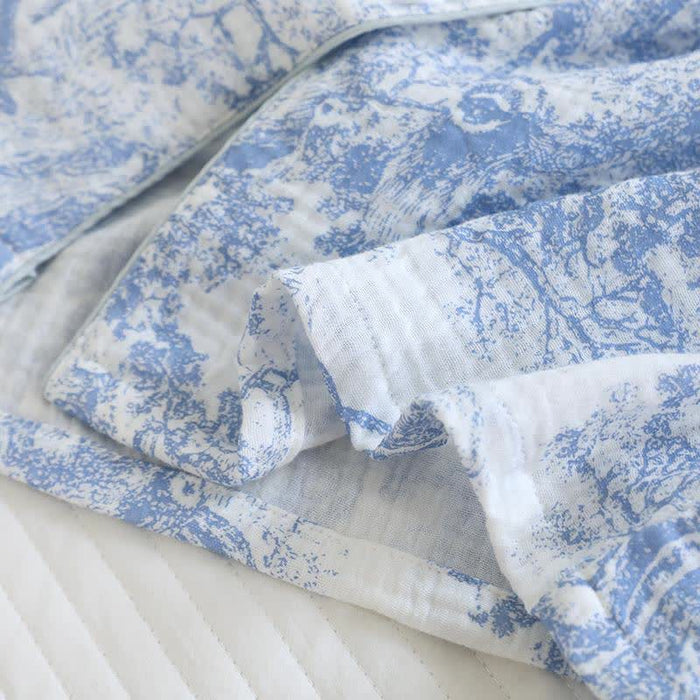 Ownkoti Tiger Tree Print Cotton Loungewear Set