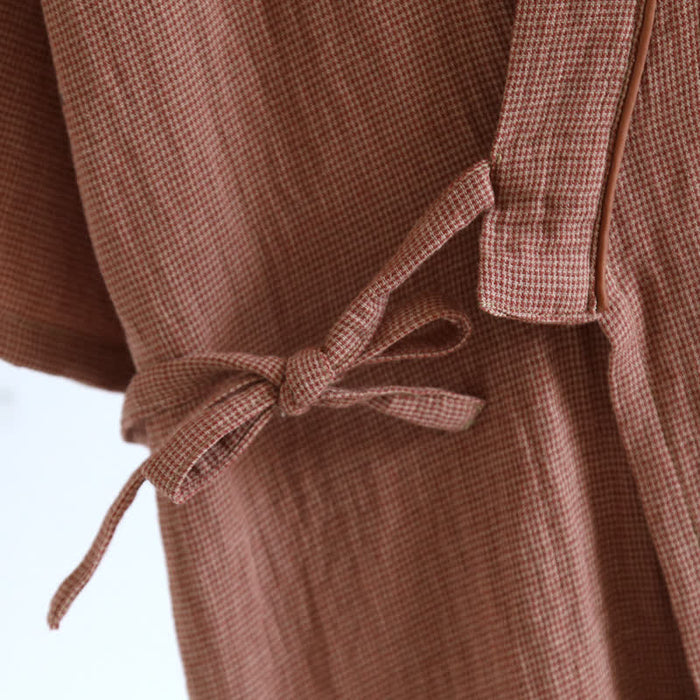 Ownkoti Unisex Cotton Gauze Kimono Pajama Set - image 7