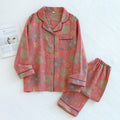 Ownkoti Vintage Floral Cotton Gauze Pajama Set