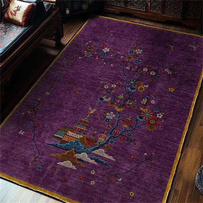Ownkoti Washable Natural Landscape Anti-slip Area Rug